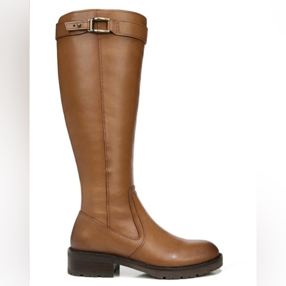 Naturalizer 27 Edit Cayce Leather Chestnut Boots sz 8.5 M - Picture 3 of 10